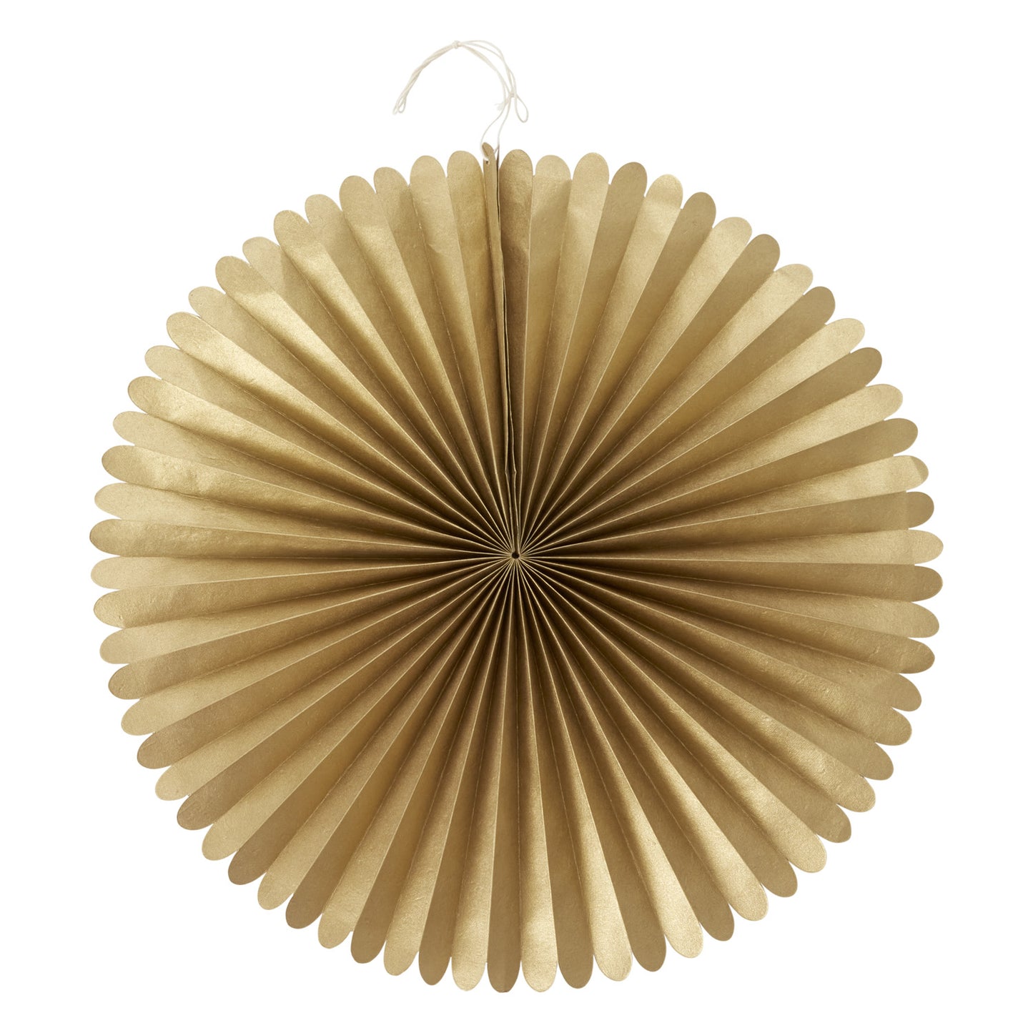 Burnished Paper Fan
