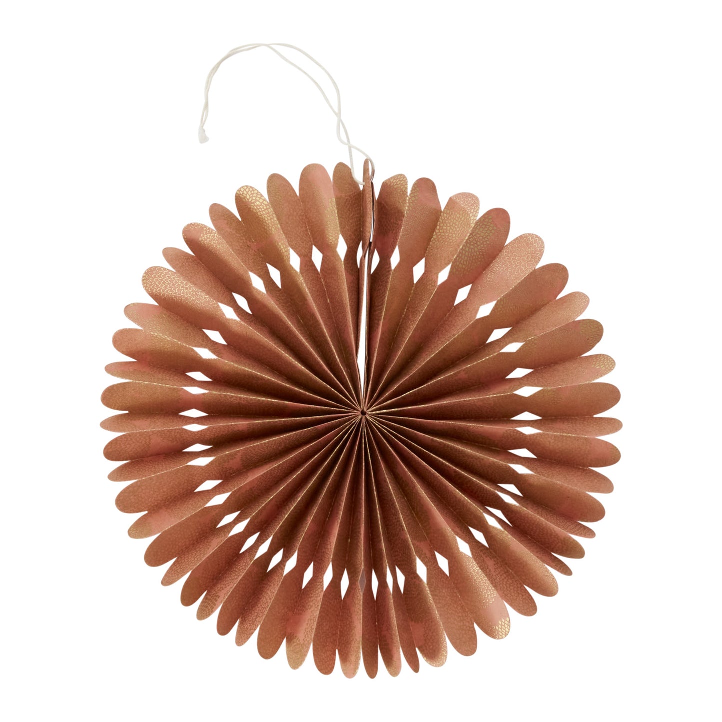 Jewel Tone Paper Fan