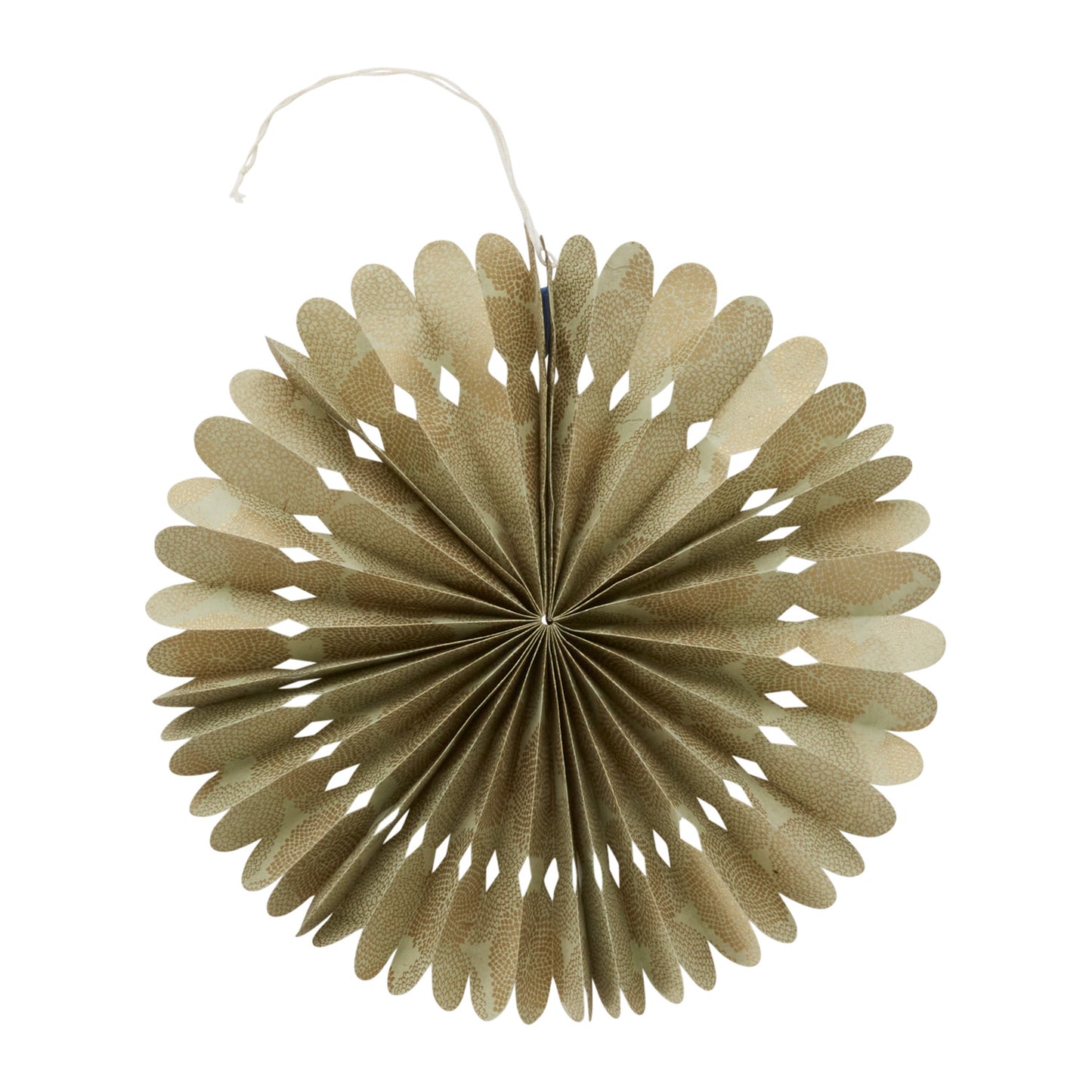 Jewel Tone Paper Fan
