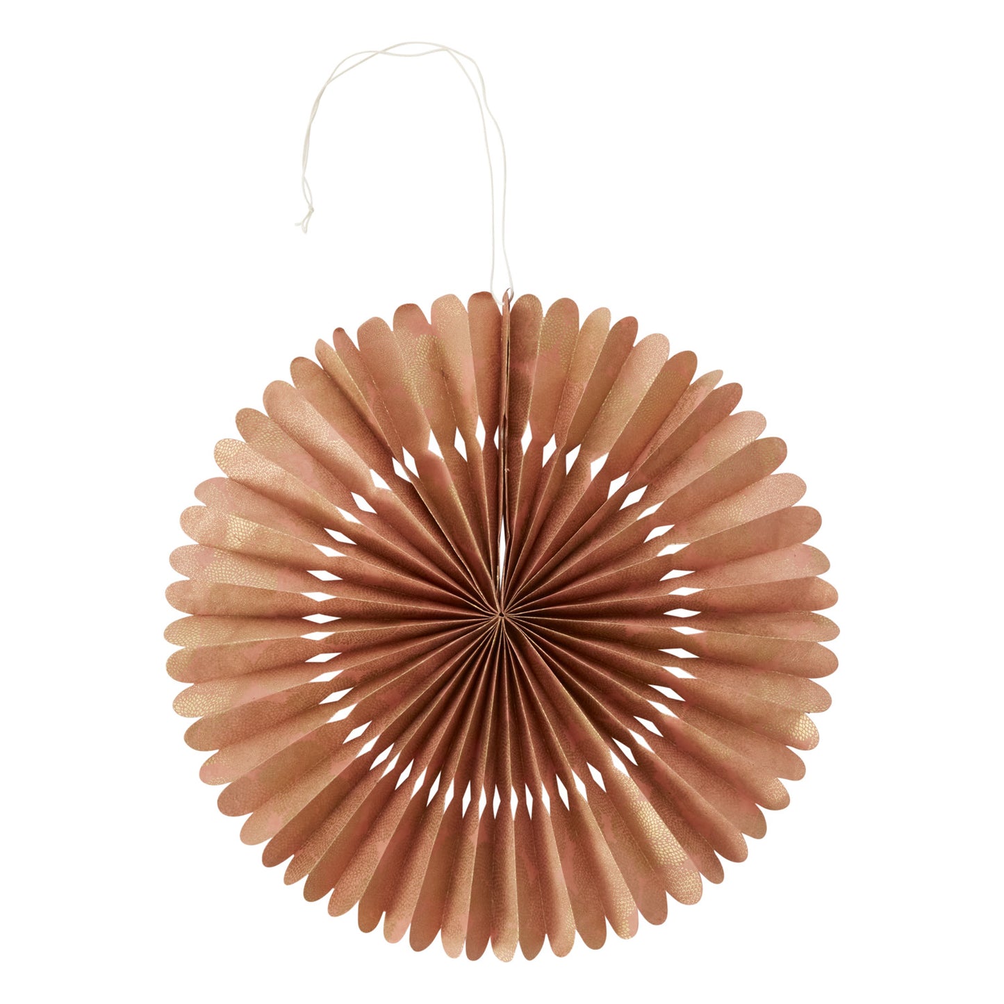 Jewel Tone Paper Fan