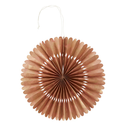 Jewel Tone Paper Fan