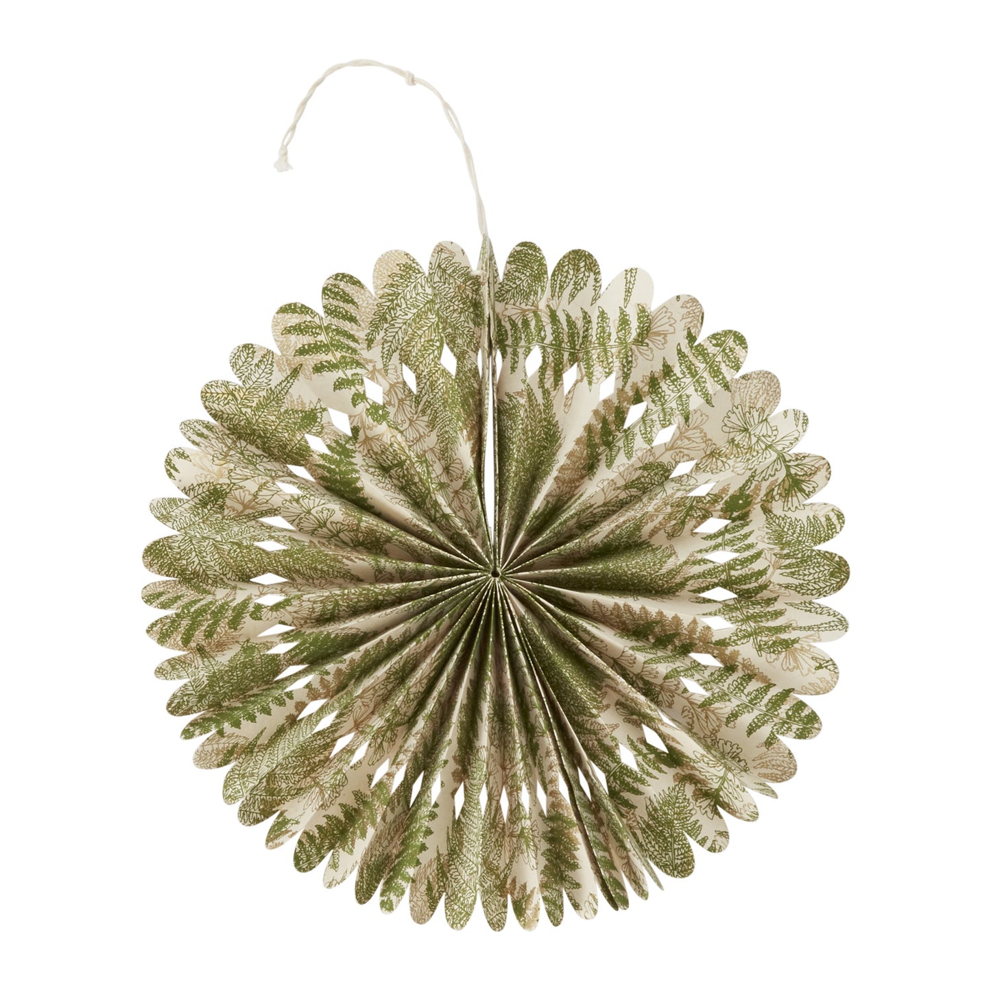 Jewel Tone Paper Fan