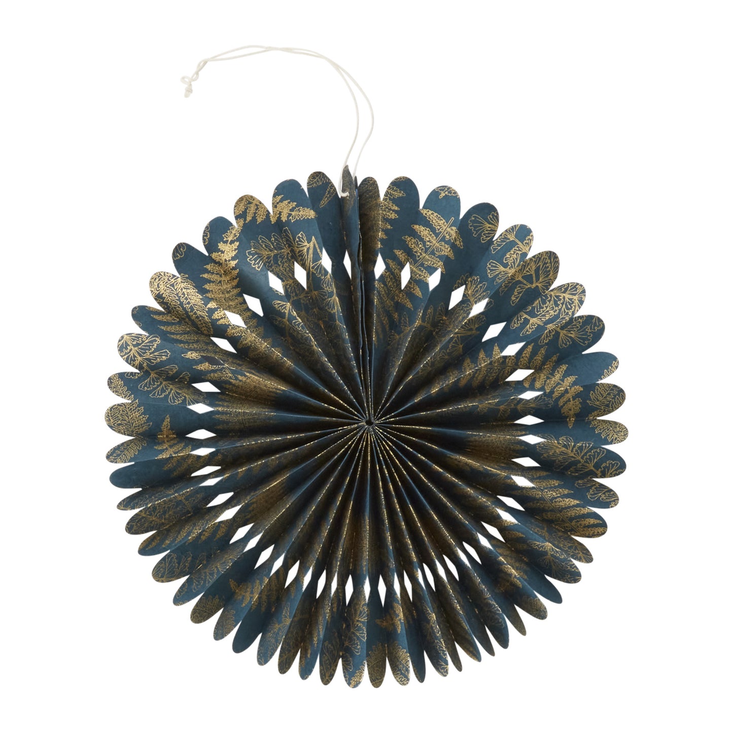 Jewel Tone Paper Fan