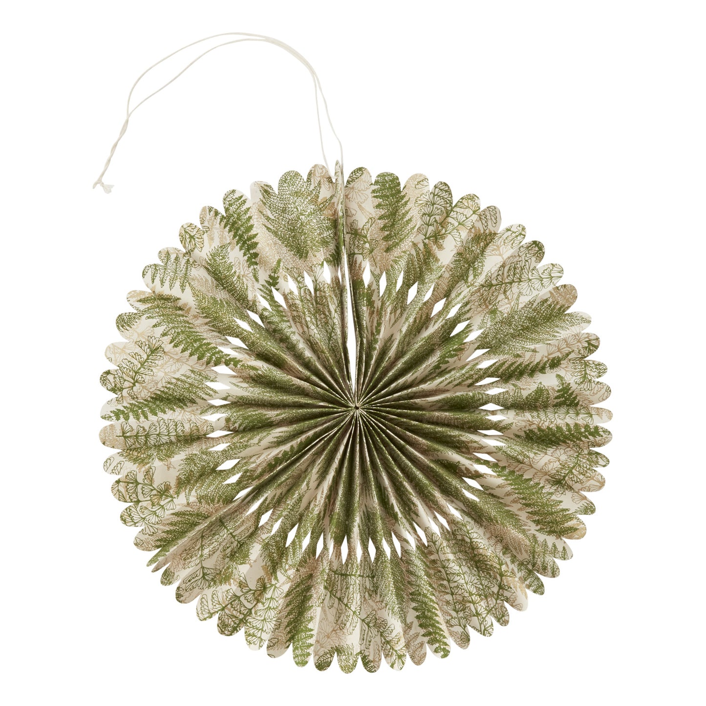 Jewel Tone Paper Fan