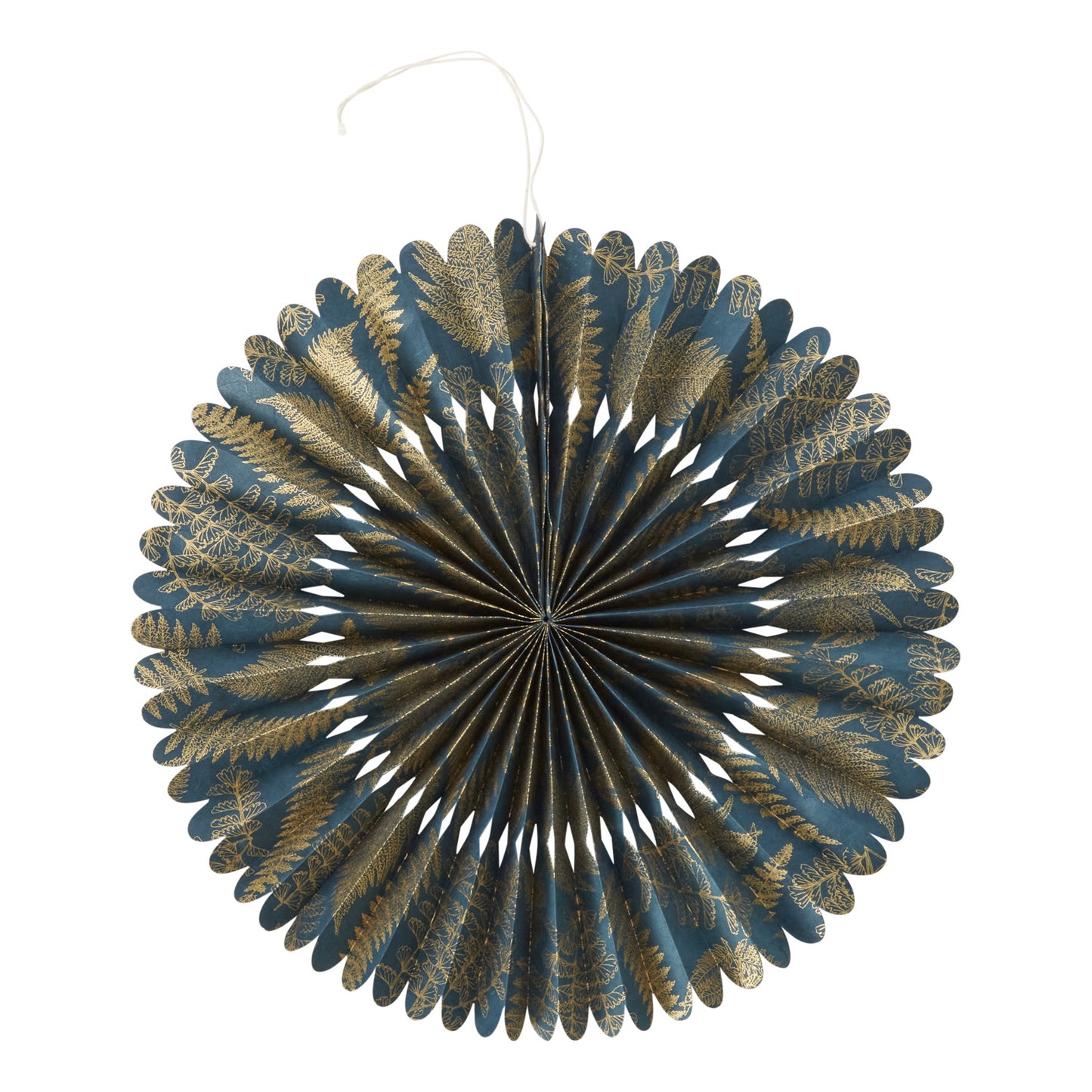 Jewel Tone Paper Fan