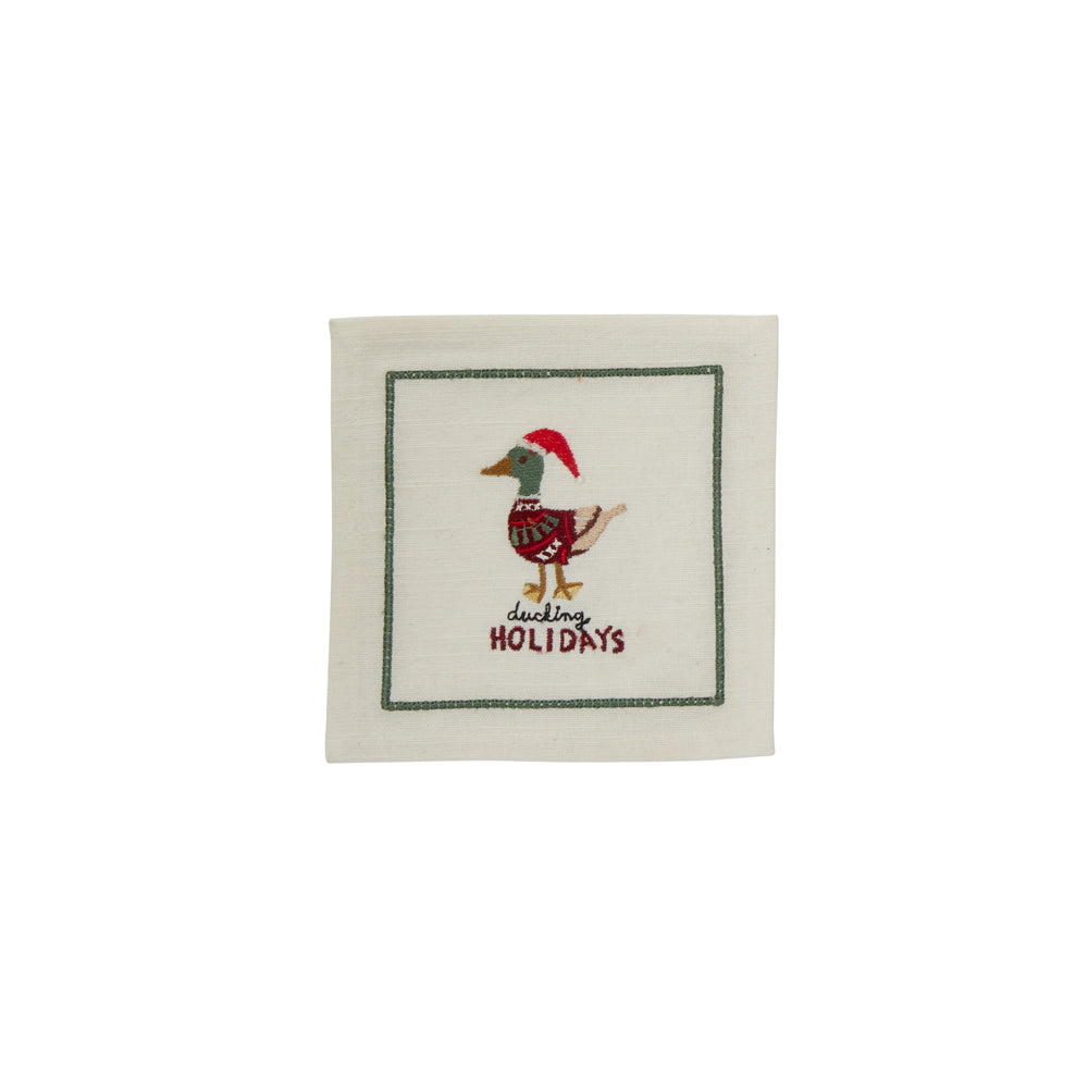 Tipsy Critters Cocktail Napkin