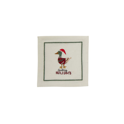 Tipsy Critters Cocktail Napkin