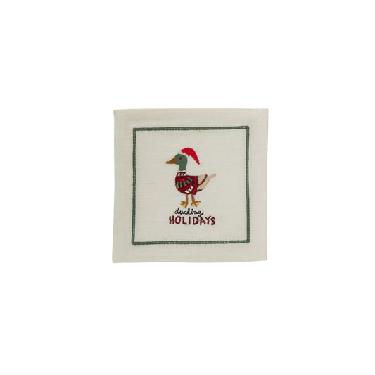 Tipsy Critters Cocktail Napkin
