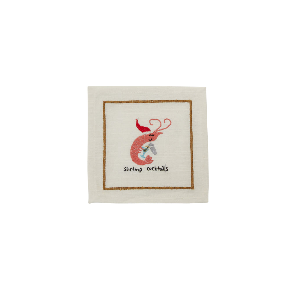 Tipsy Critters Cocktail Napkin