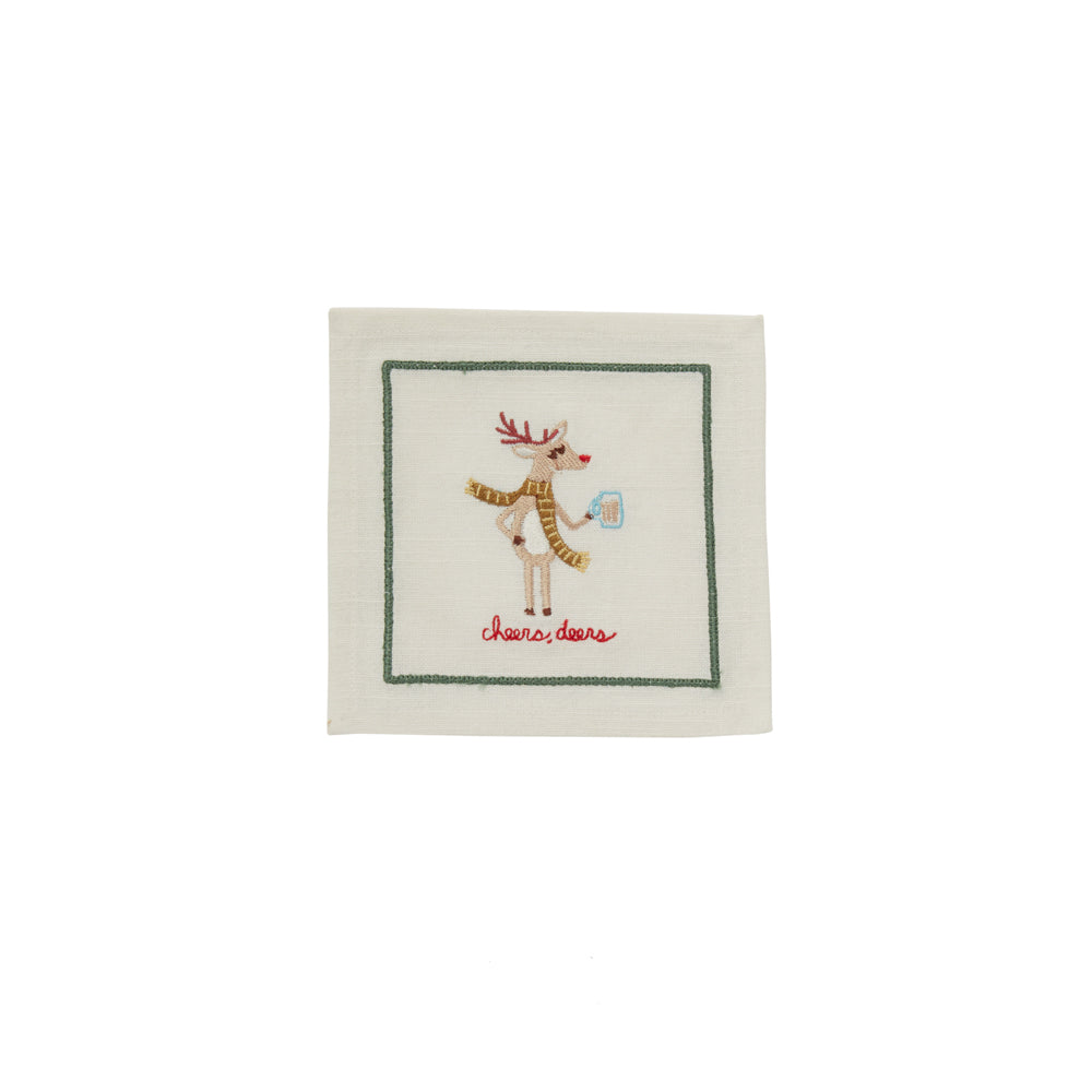 Tipsy Critters Cocktail Napkin