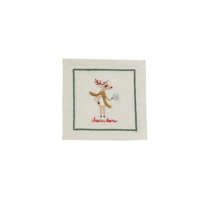 Tipsy Critters Cocktail Napkin