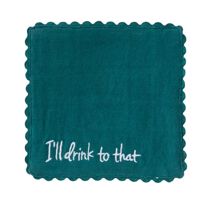 Holiday Spirit Cocktail Napkin