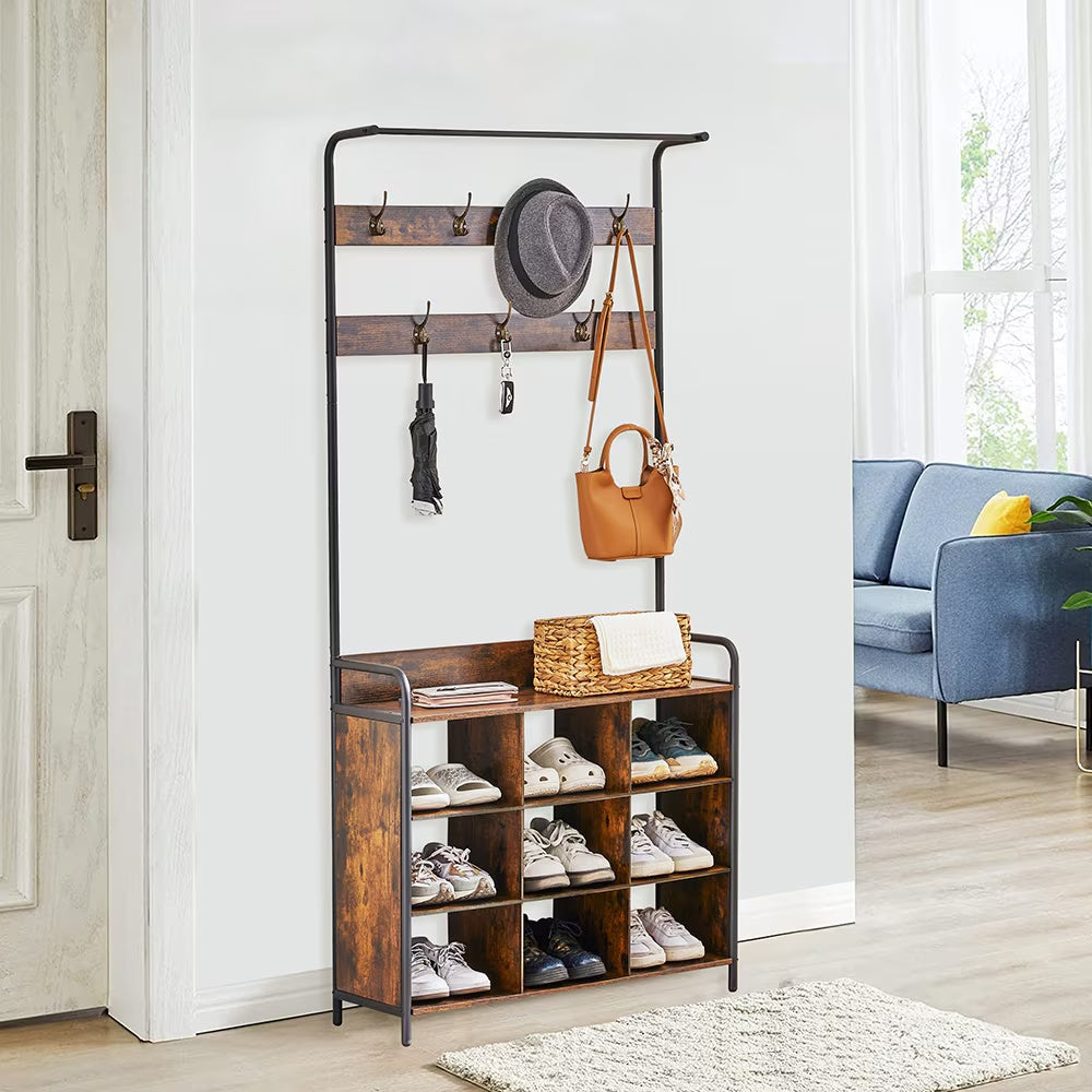 Coat And Storage Rack