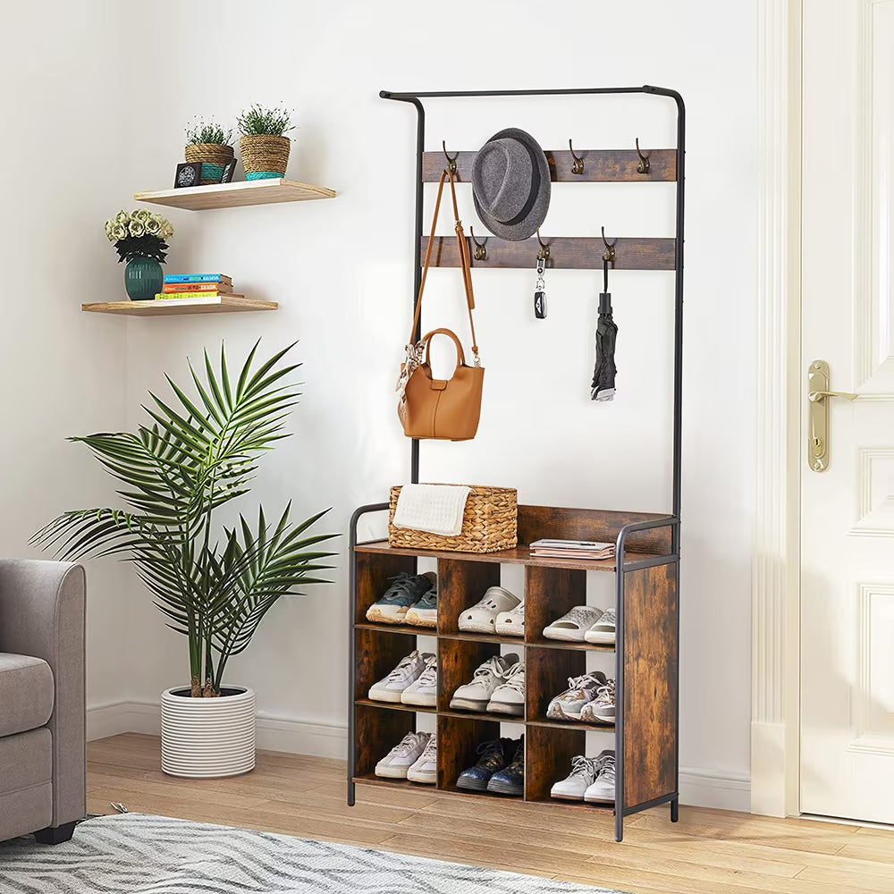 Coat And Storage Rack