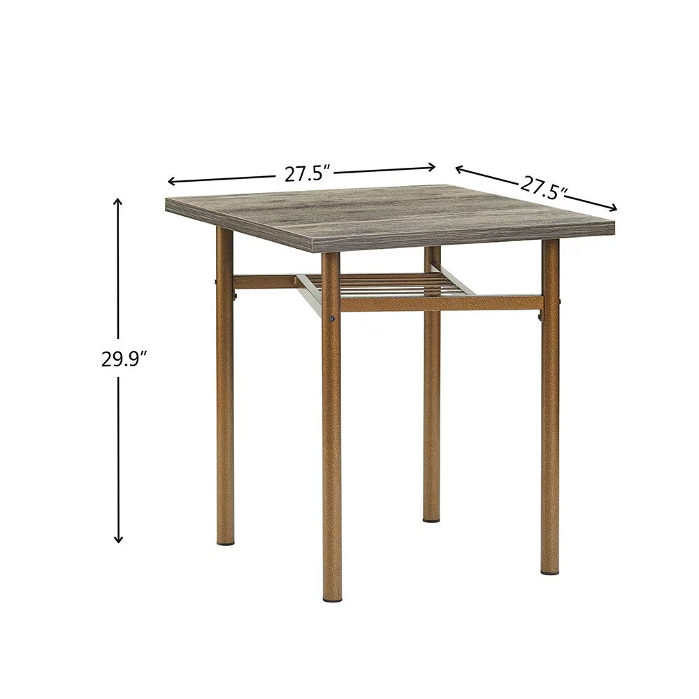 Square Wooden Dining Table