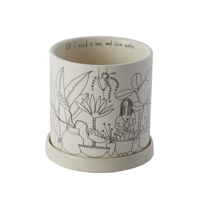 Plant Lady Pot