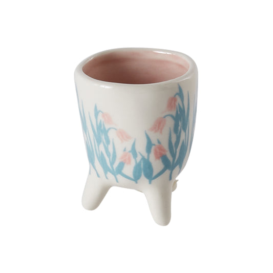 Flor Footed Pot