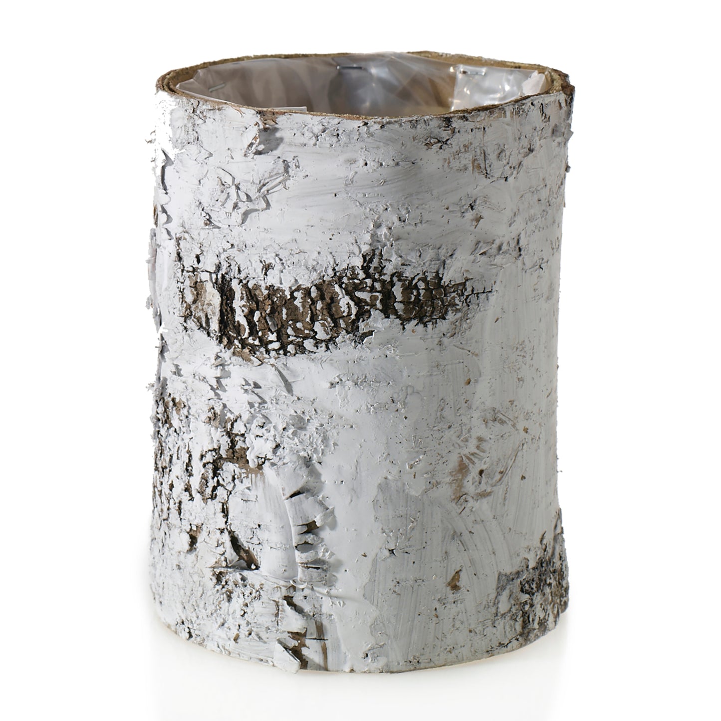 White Birch Cylinder and Bowl