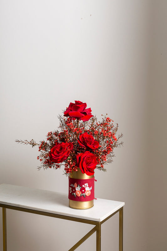 Floral Pot Wrap