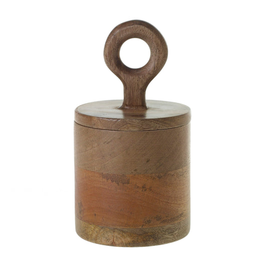 Mango Wood Canister