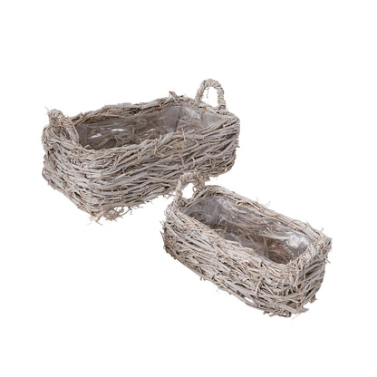 Spruce Planter - Set of 2