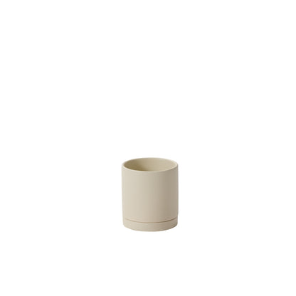 Romey Neutral Pot with Saucer