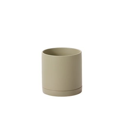 Romey Neutral Pot with Saucer