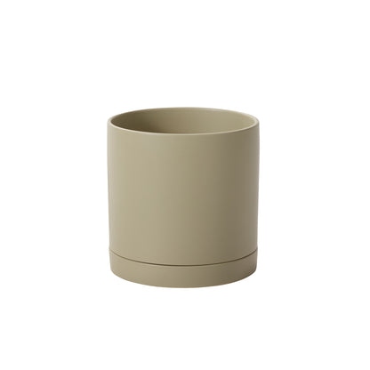 Romey Neutral Pot with Saucer