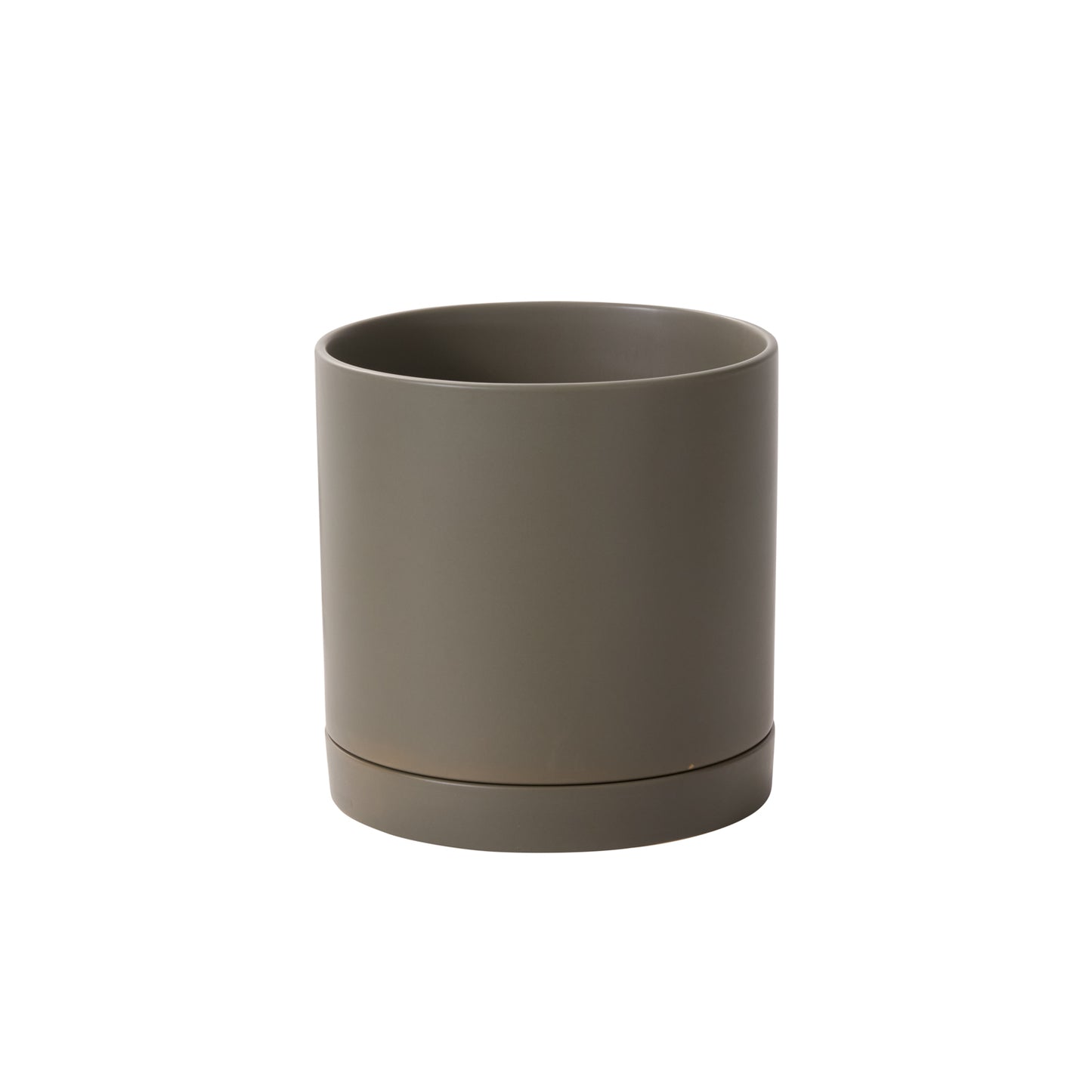 Romey Neutral Pot with Saucer