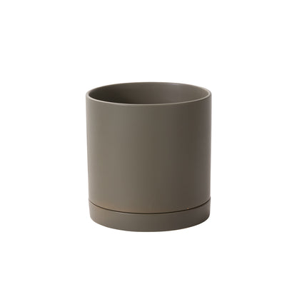 Romey Neutral Pot with Saucer