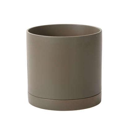 Romey Neutral Pot with Saucer