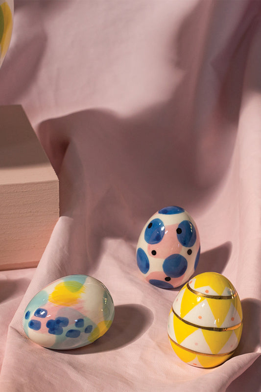 Artistic Eggs - Set of 4