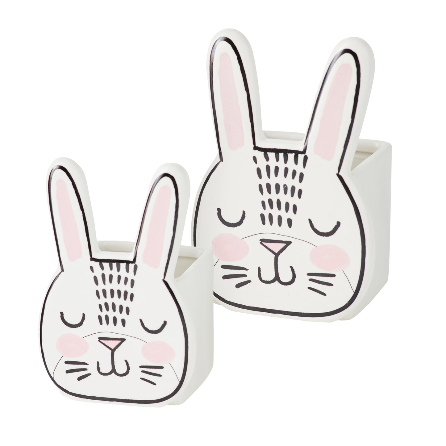 Bashful Bunny Pot
