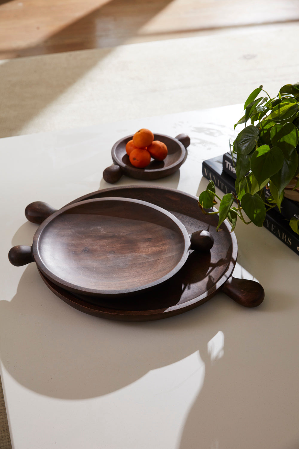 Brownwood Tray
