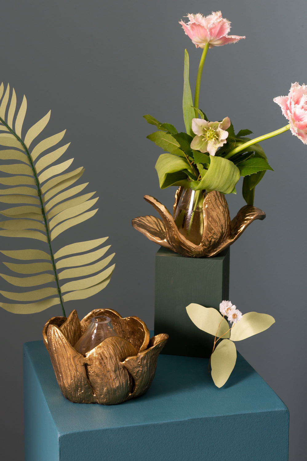 Budding Flower Sculpture