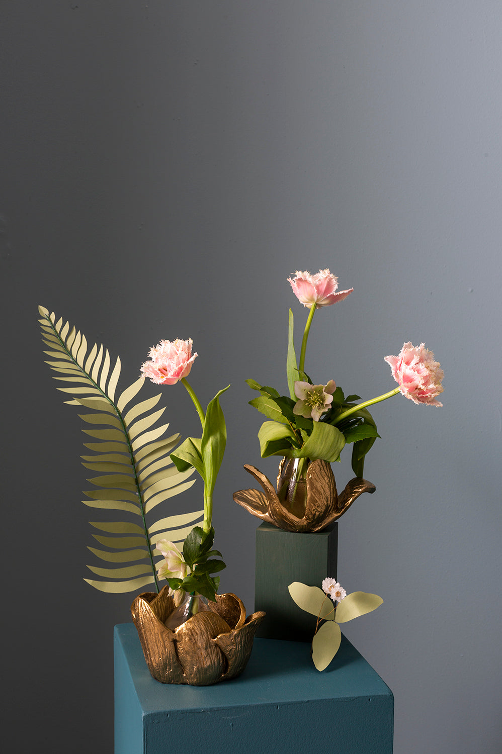 Budding Flower Sculpture