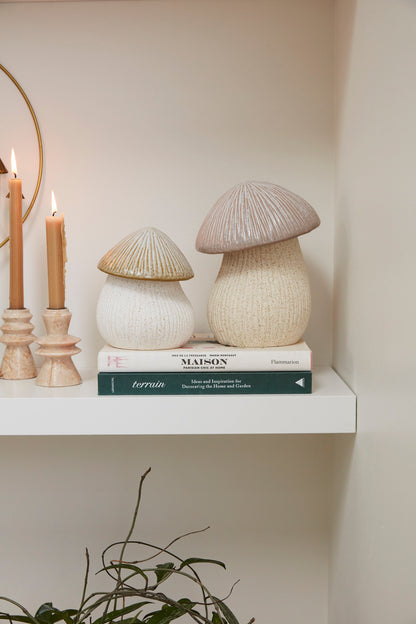 Capped Mushroom Canister