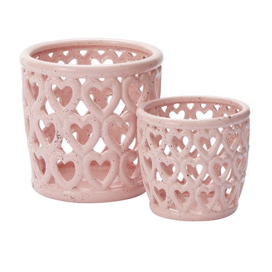 Cherished Hearts Orchid Pot