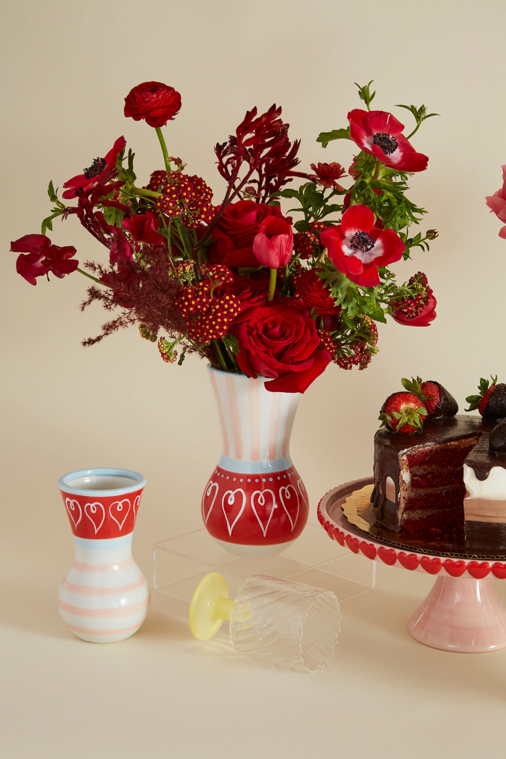 Cutesy Heart Vase