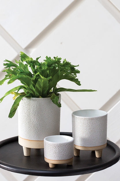Delray Footed Pot