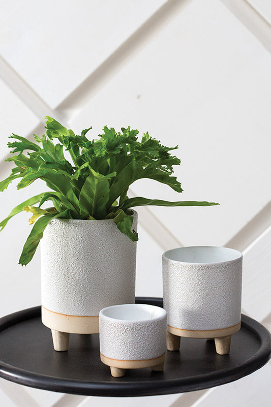 Delray Footed Pot