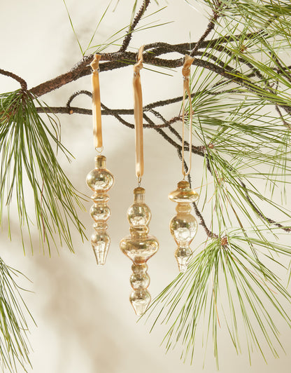 Elegance Ornaments - Set of 3