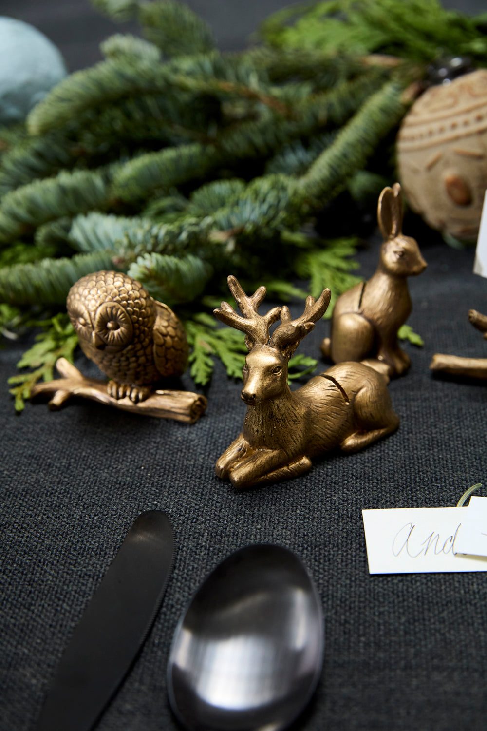 Enchanted Critter Name Card Holder
