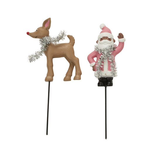 Fabulous Santa Plant Stick