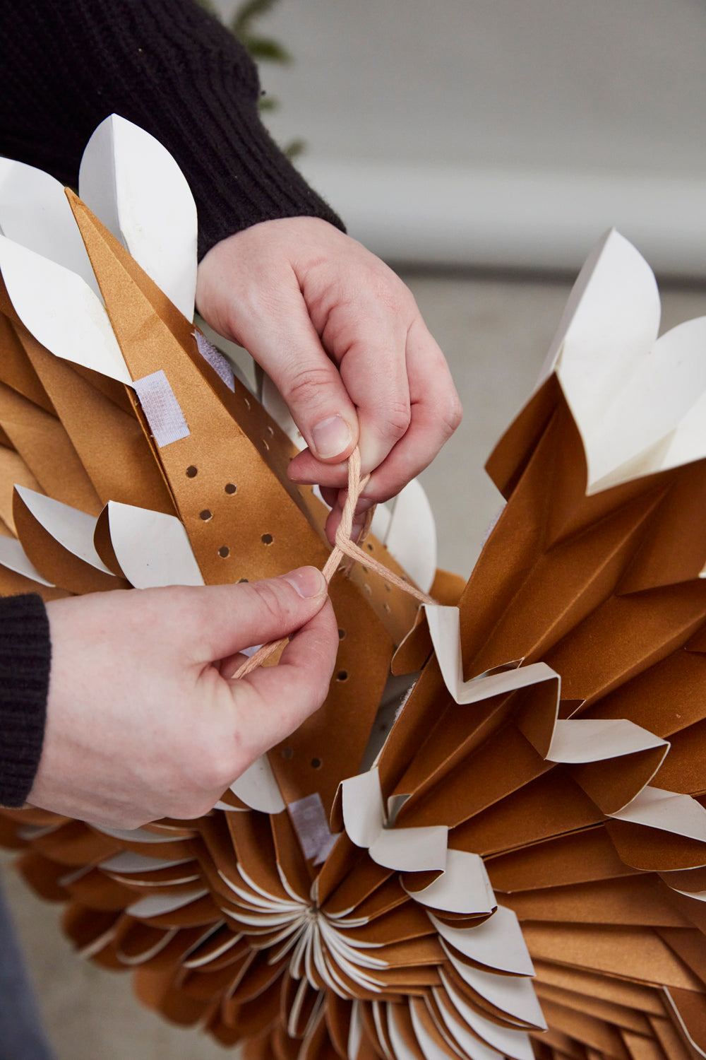 Fanfare Layered Paper Fan