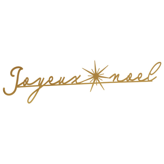 Joyeux Noel Mantlepiece