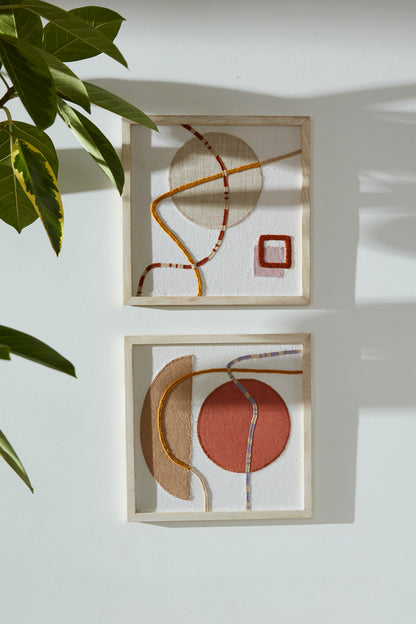 Latigo Framed Embroidery