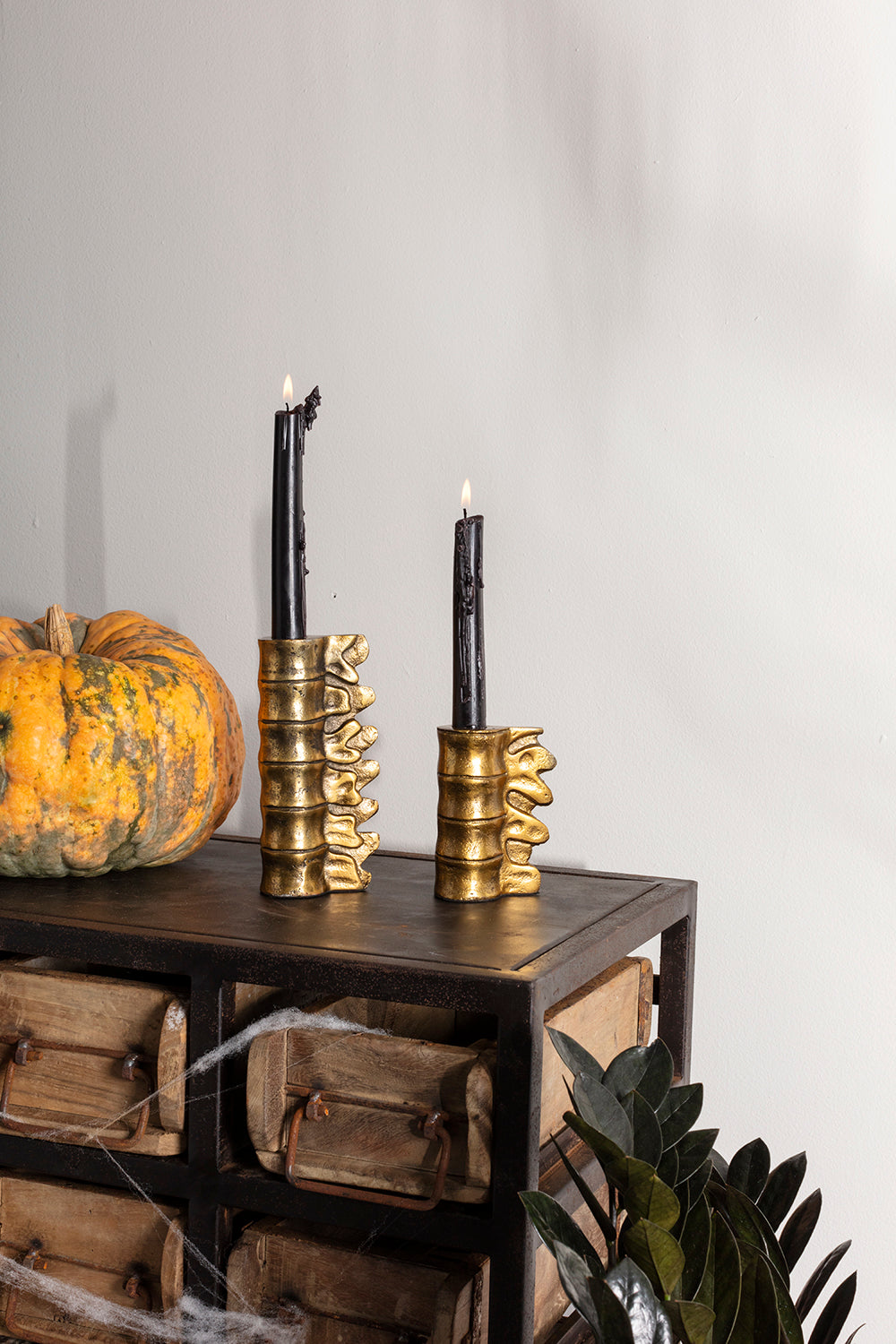 Lumbar Candle Holder