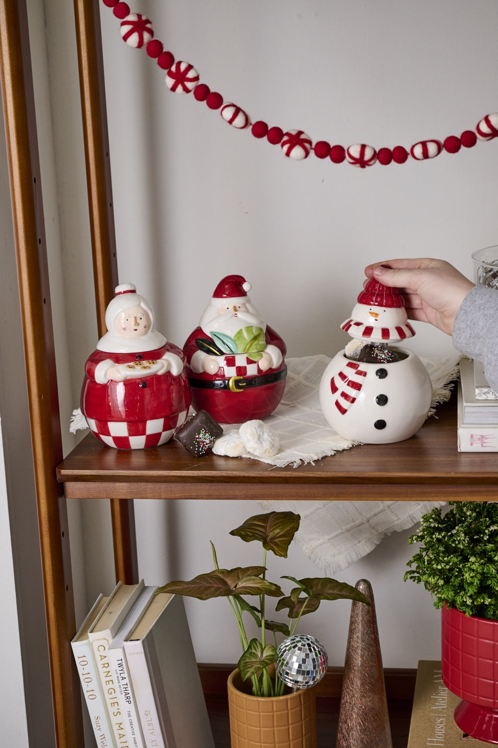 North Pole Cookie Jar