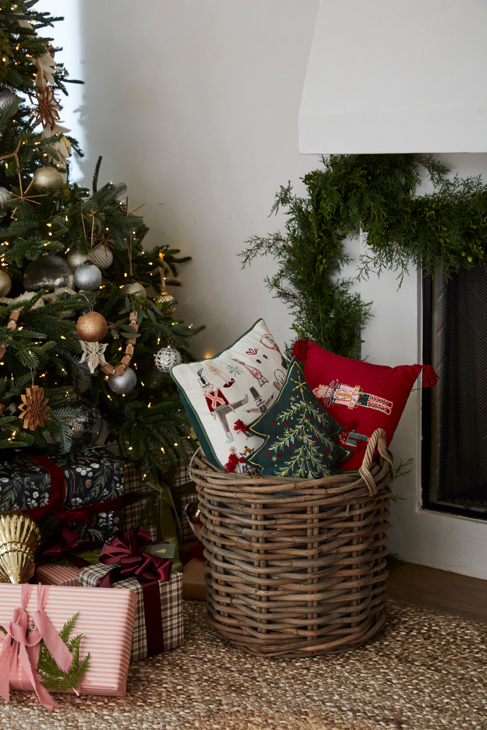 Nutcracker's Waltz Pillow Collection